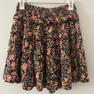 American Eagle floral flowy skirt!